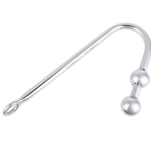 Stainless 4417 Steel Two Hook Pleasurable Balls Anal 1025